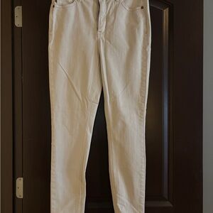 Judy Blue Bone-Colored Jeans